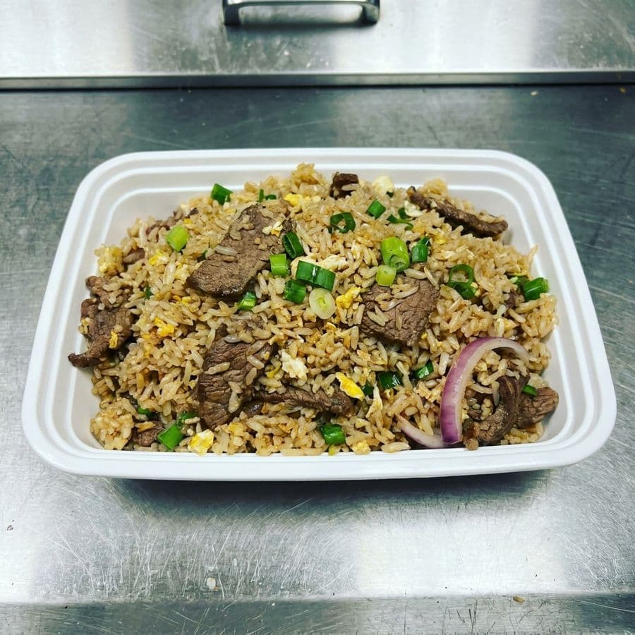 Gra Pow Fried Rice with Beef