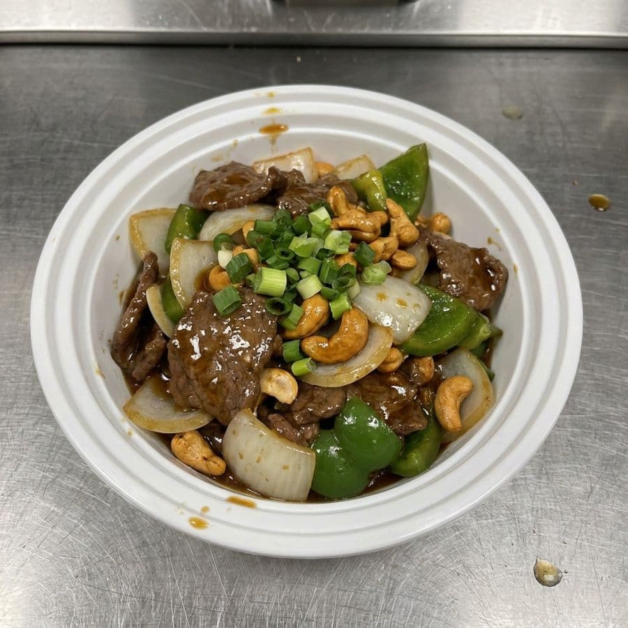 Stir Fried Beef with Cashew