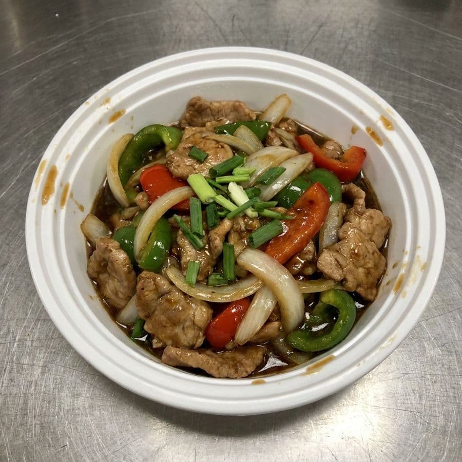 Stir Fried Pork with Oyster Sauce