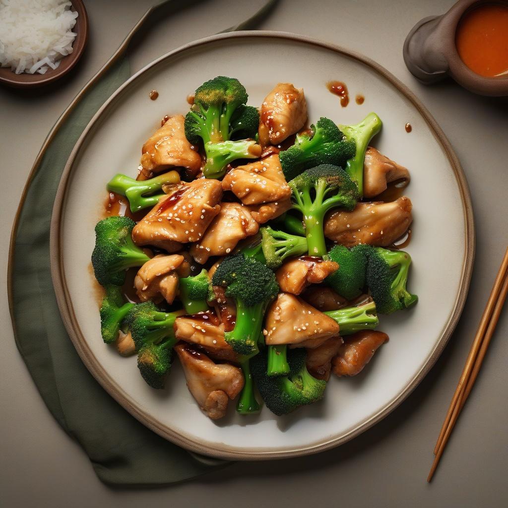 Stir Fried Chicken with Broccoli
