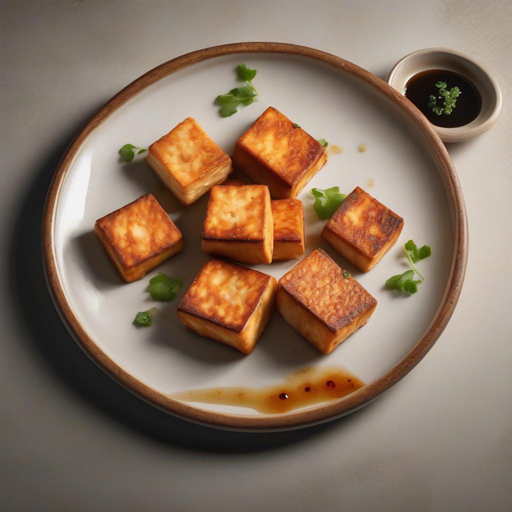 Crispy Fried Tofu (8 pcs)