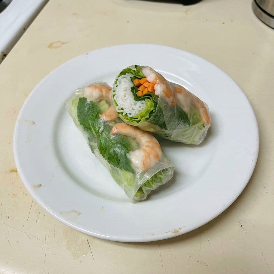 Shrimp Fresh Rolls (2 pcs)