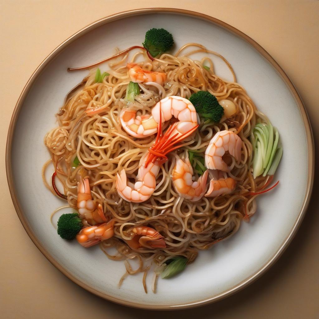 Seafood Yakisoba