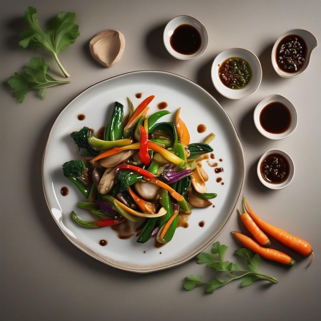 Stir Fried Vegetable with Oyster Sauce