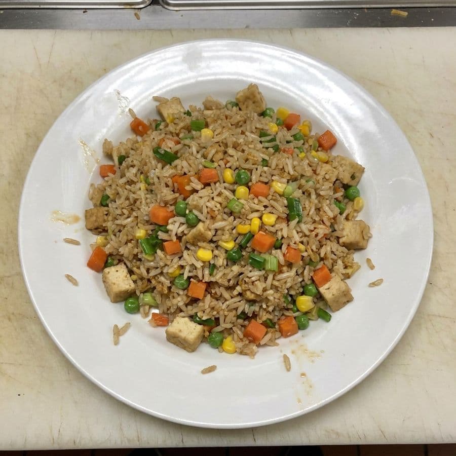 Gra Pow Fried Rice with Vegetables