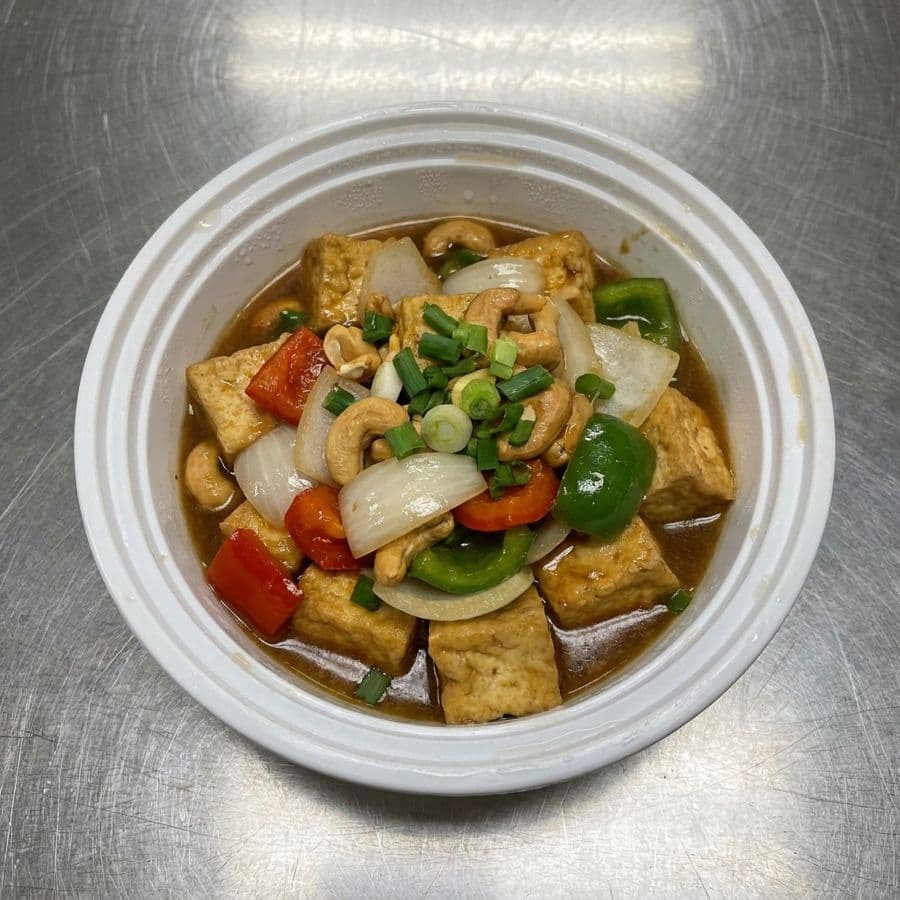 Stir Fried Tofu with Cashew