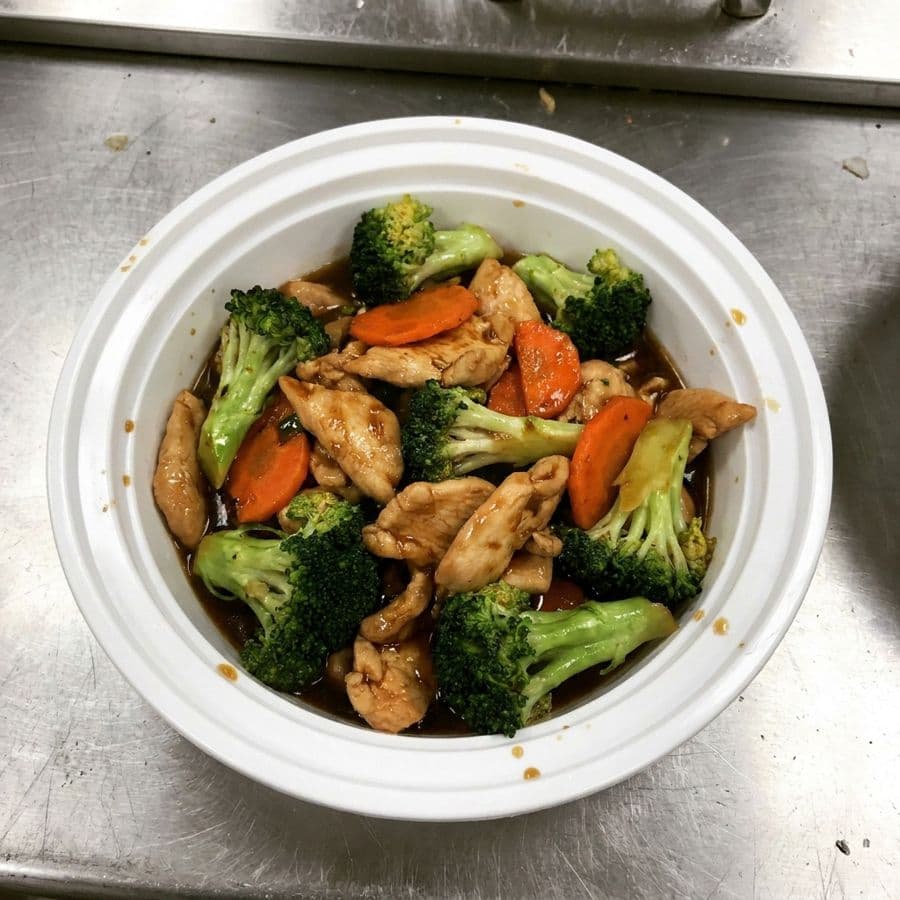 Stir Fried Chicken with Broccoli