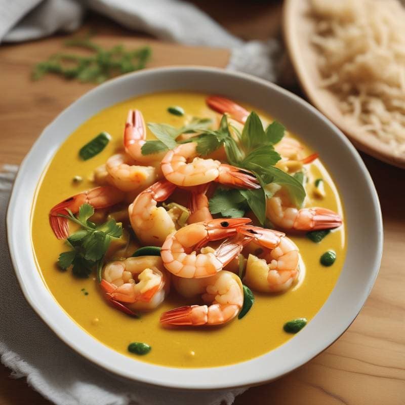 Shrimp Yellow Curry