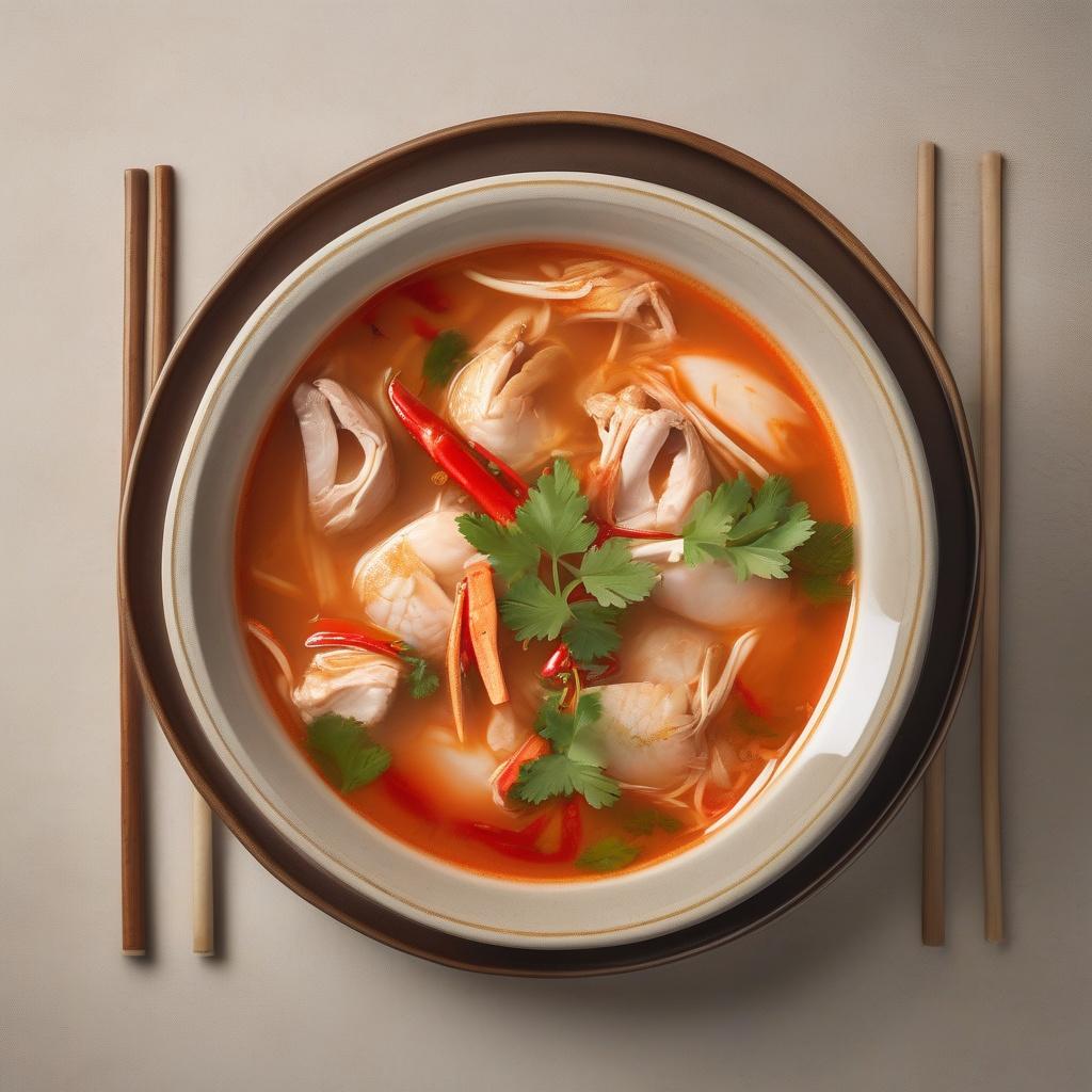 Chicken Tom Yum Soup