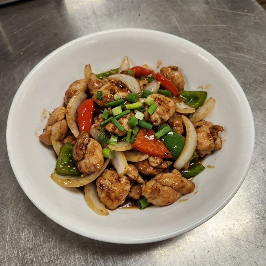 Stir Fried Chicken with Oyster Sauce