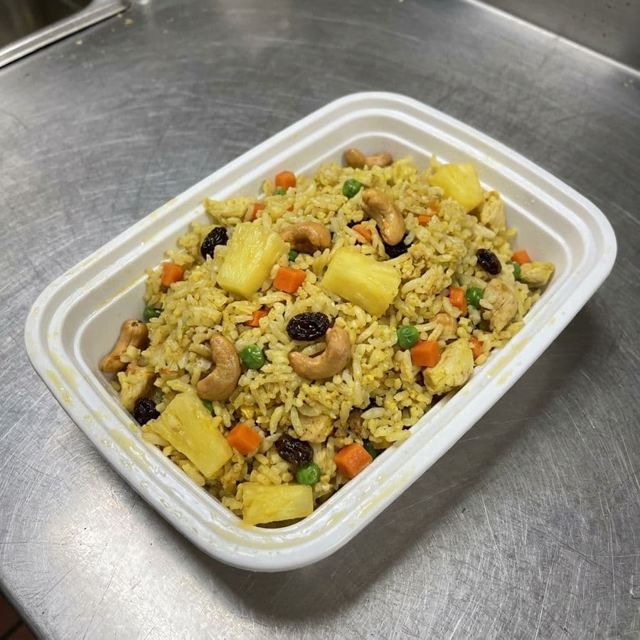Pineapple Curry Fried Rice