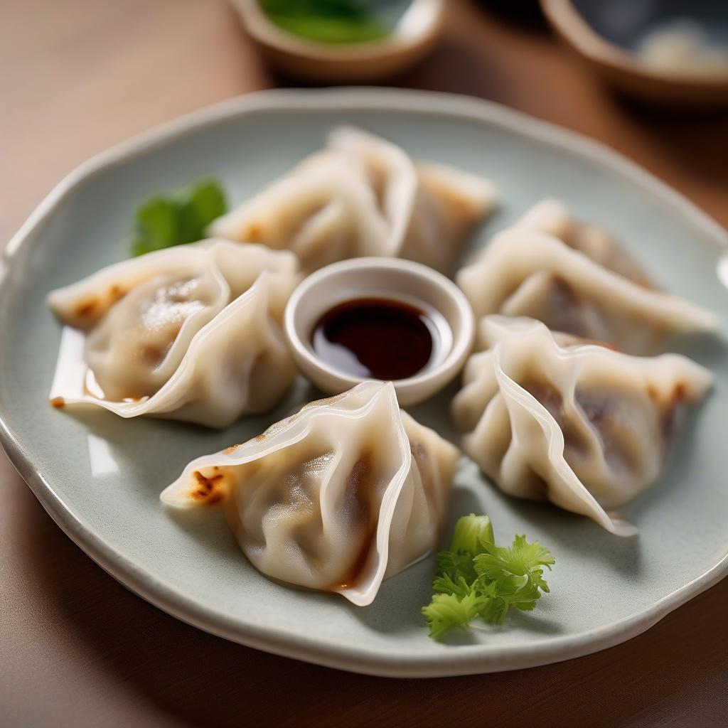 Steamed Gyoza (6 pcs)