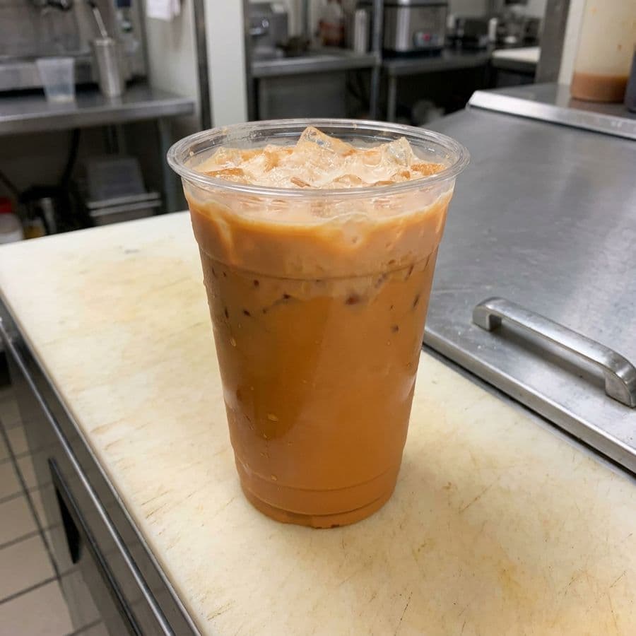Thai Iced Tea - Royal Thai Restaurant