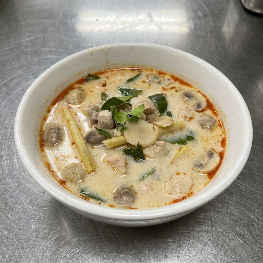 Tom Kha Soup with Shrimp