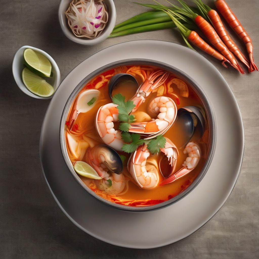 Seafood Tom Yum Soup
