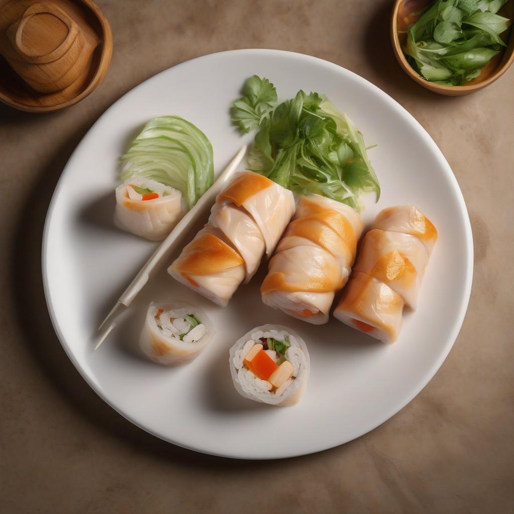 Chicken Fresh Rolls (2 pcs)