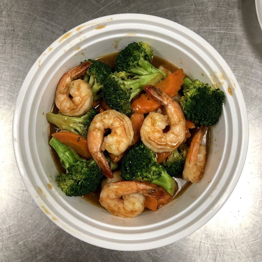 Stir Fried Shrimp with Broccoli