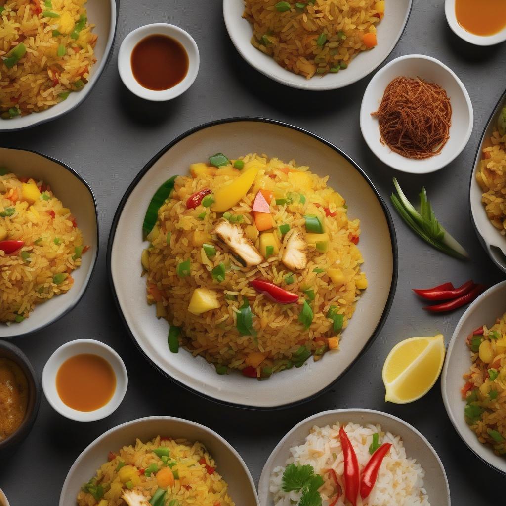 Pineapple Curry Fried Rice