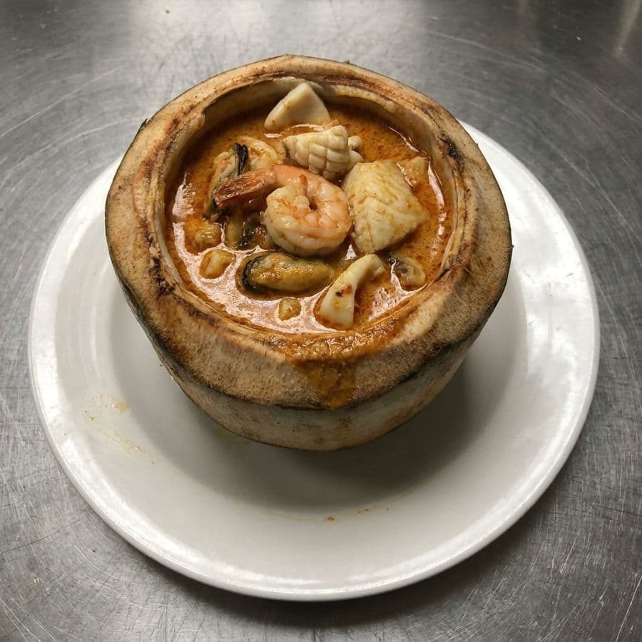 Seafood Coconut Delight