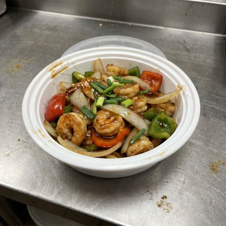Stir Fried Shrimp with Oyster Sauce