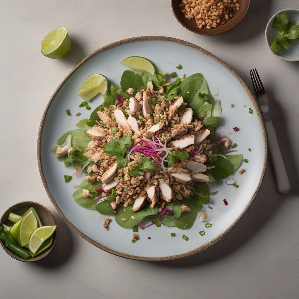 Chicken Larb Salad