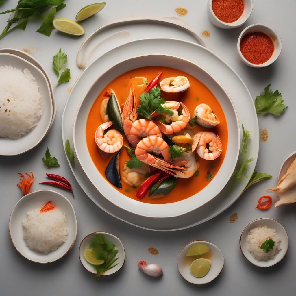 Seafood Red Curry