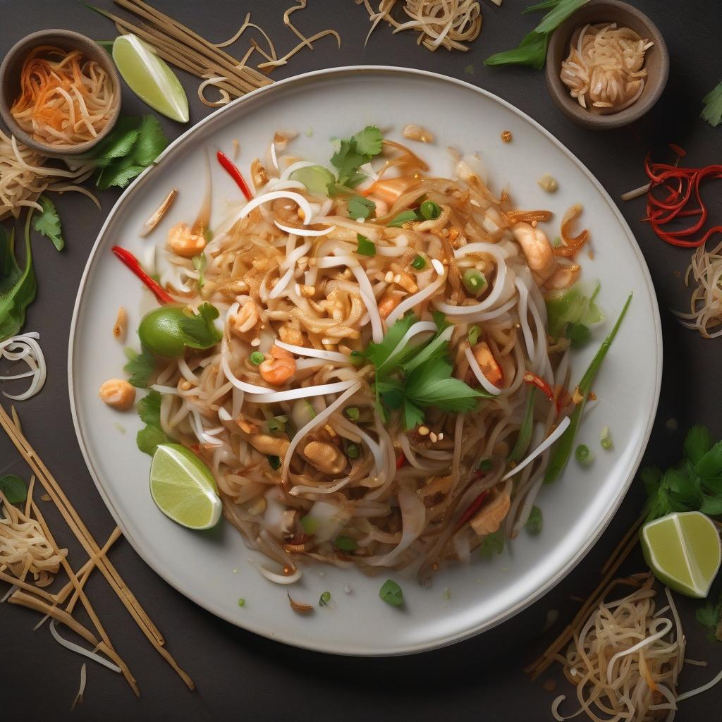 Vegetables Pad Thai