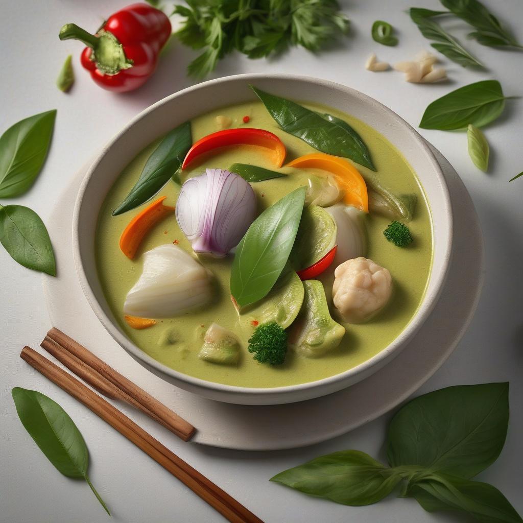 Vegetables Green Curry