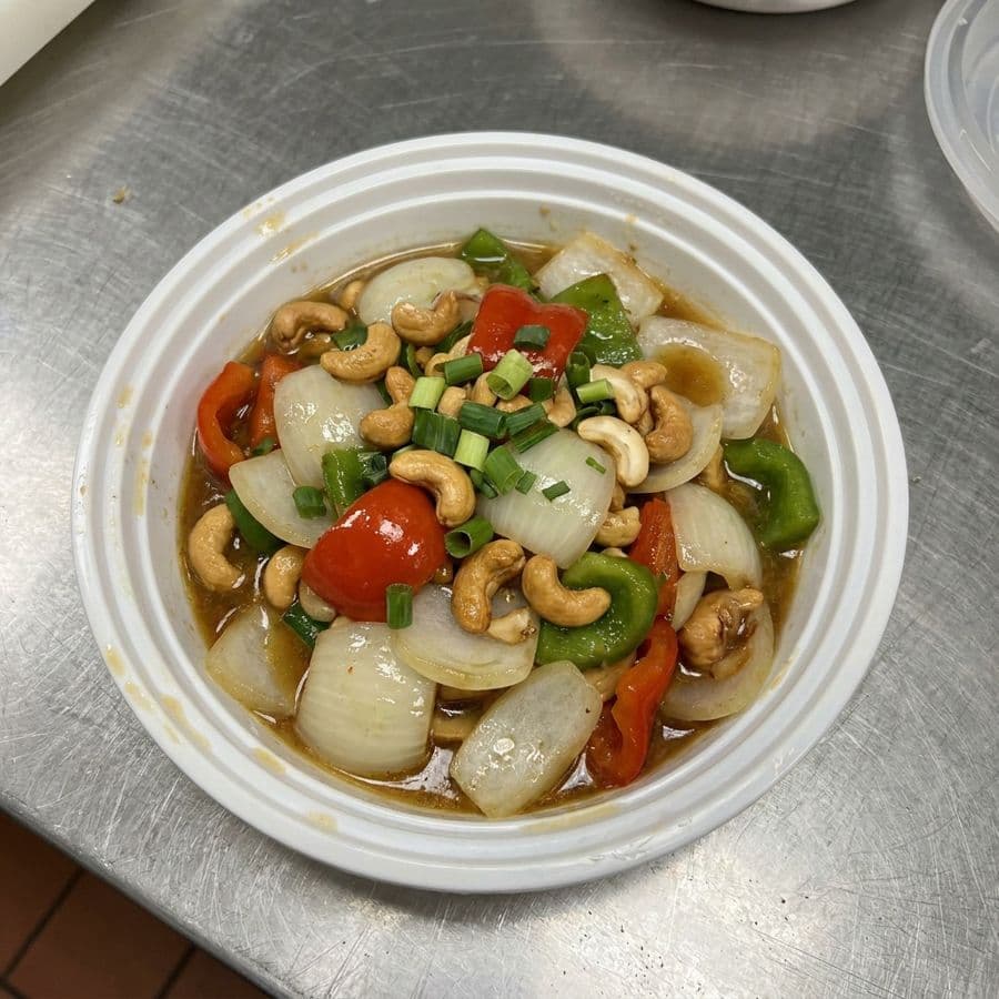Stir Fried Vegetable with Cashew