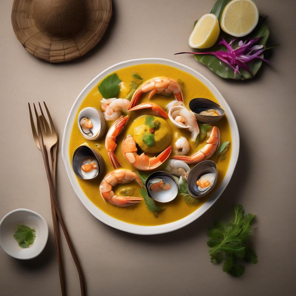 Seafood Coconut Delight