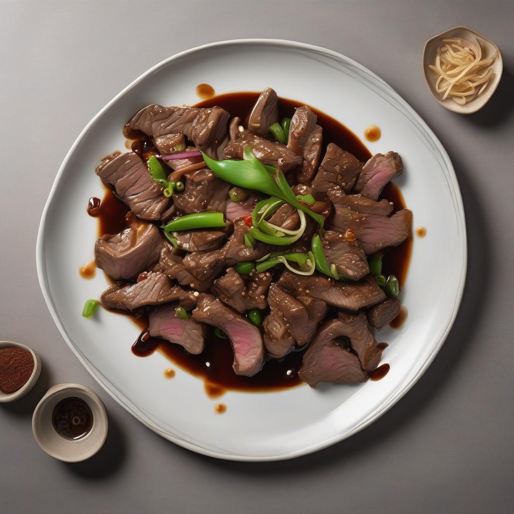 Stir Fried Beef with Oyster Sauce