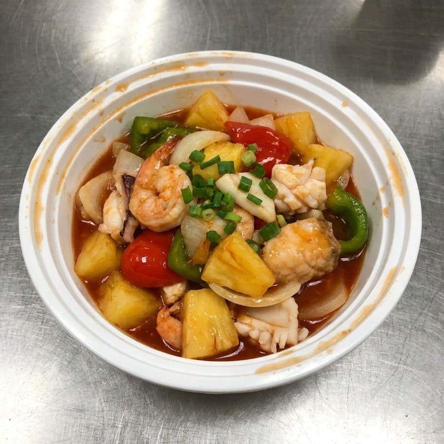 Sweet and Sour Seafood