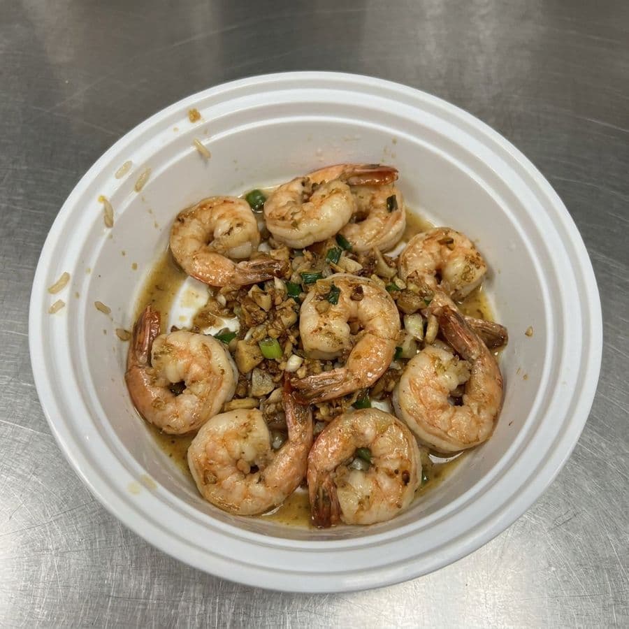 Stir Fried Shrimp with Garlic