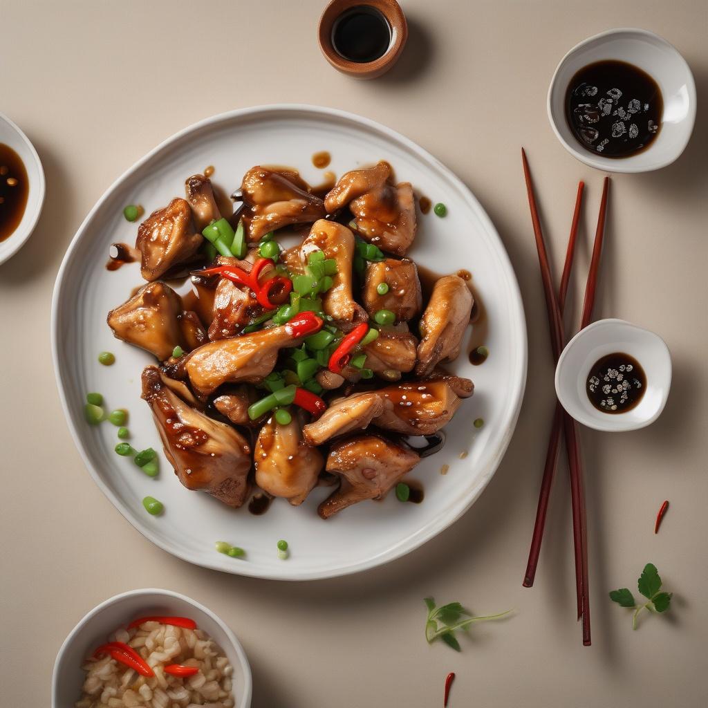 Stir Fried Chicken with Oyster Sauce